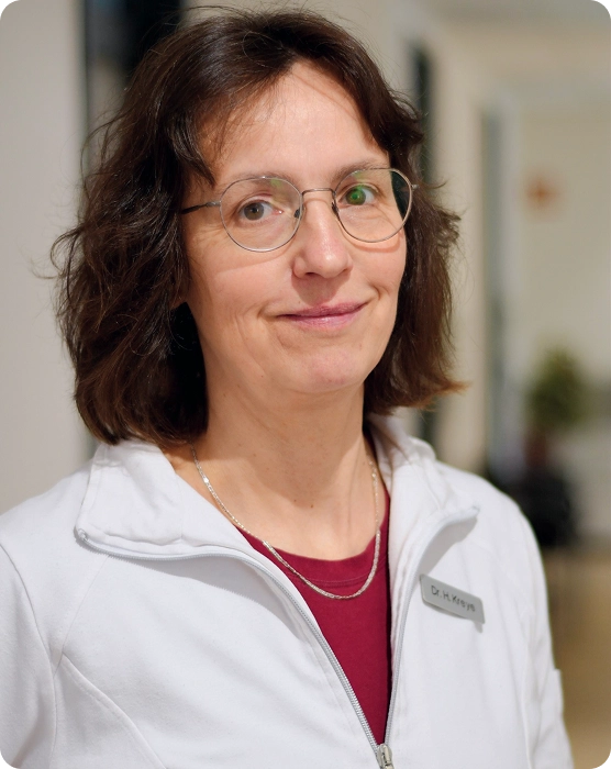 ärztin dr. med. heike kreye von der gemeinschaftspraxis drispenstedt im protrait